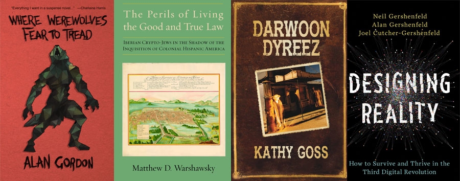 book covers of the four reviewed titles